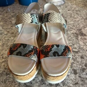 Franco Sarto Platform Sandals